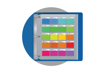 INX Color Catalog system